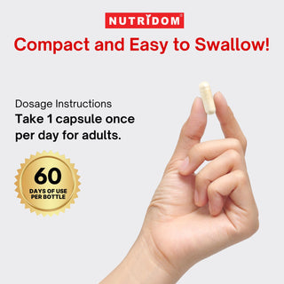 Nutridom 인돌-3-카비놀, I-3-C, 400 mg, 호르몬 균형, 60 식물성 캡슐 - 3 팩