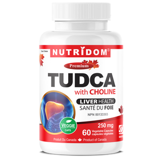 Nutridom Tudca with Choline 250mg 60 Vcaps