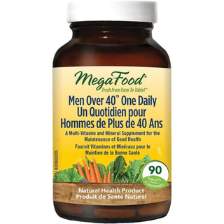 MegaFood Men Over 40 One Daily 90 Tablets