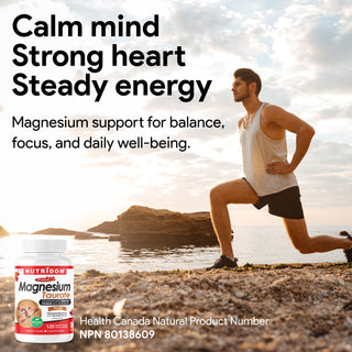 Nutridom Magnesium Taurate 500mg 120 Vegetable Capsules