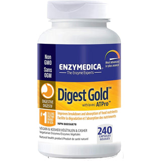 Enzymedica Digest Gold with/ATPro™ 240 capsules