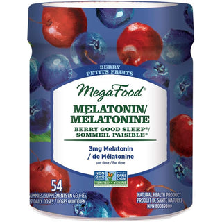 MegaFood Melatonin Berry Good Sleep Gummy 54ct