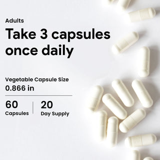 Nutridom Bovine Colostrum500 (Grass-Fed) 500mg 60 Vegetable Capsules (Immune Support)