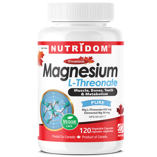 Nutridom Magnesium L-Threonate 695mg 120 Vcaps