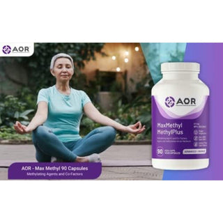 AOR MaxMethyl 517mg 90 Capsules - CAFORIA.CA
