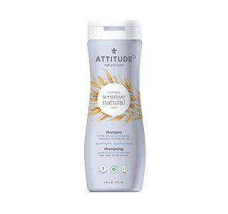 Attitude Sensitive Skin Extra Gentle & Volumizing Shampoo - Unscented with Oatmeal 473ml - CAFORIA.CA