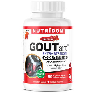 Nutridom GOUTart Extra Strength 679mg 60Vcaps