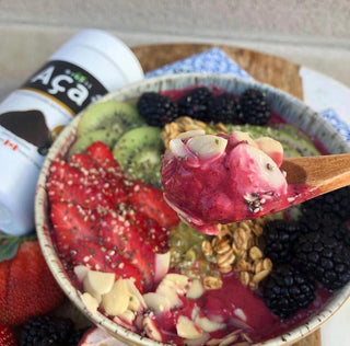 Brazil Acai 7, Acai Berry Concentrate 4x, Powder, 4.37 oz (124 g) - CAFORIA.CA