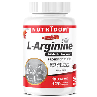 Nutridom L-Arginine 1000mg 120 Tablets