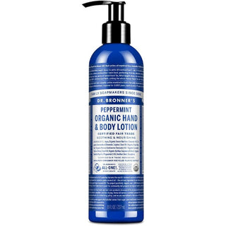 Dr. Bronner's Organic hand & body lotion (Peppermint ) 237ml - CAFORIA.CA