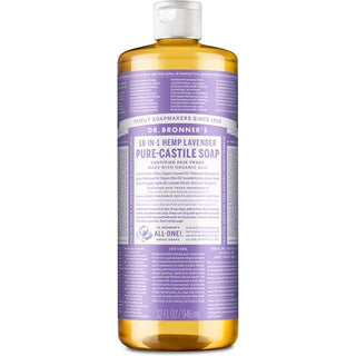 Dr. Bronner's Pure Castile Liquid Soap Lavender 946ml - CAFORIA.CA