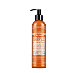 Dr. Bronner's Organic hand & body lotion (Orange & Lavender) 237ml - CAFORIA.CA