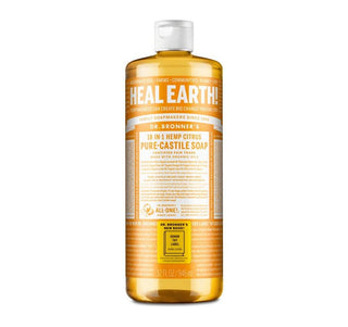 Dr. Bronner's Pure Castile Liquid Soap Citrus 946ml - CAFORIA.CA