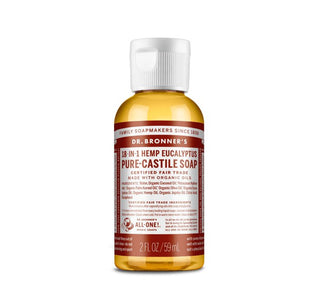 Dr. Bronner's Pure Castile Liquid Soap Eucalyptus 59ml - CAFORIA.CA