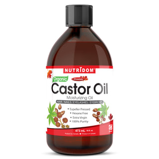 Nutridom Organic Castor Oil 473ml