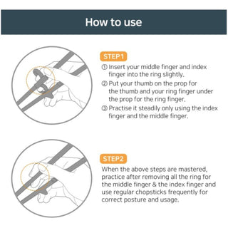 Edison Junior Chopsticks for Right Handed (8yr+) - CAFORIA.CA