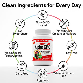 Nutridom Alpha GPC 400mg 90 Vcaps