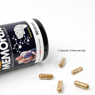 Memorax 500 mg 60 Vcaps - CAFORIA.CA