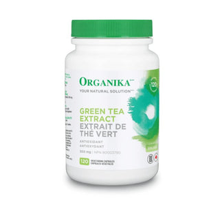 Organika Green Tea 120 Capsules - CAFORIA.CA