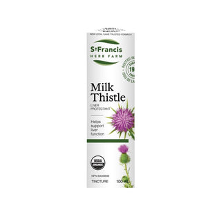 St. Francis Herb Farm Milk Thistle 100ml - CAFORIA.CA