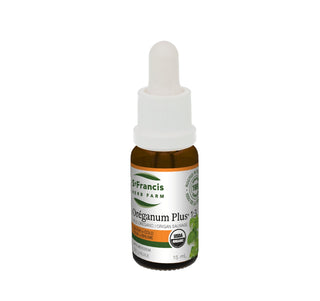 St. Francis Herb Farm Oreganum Plus Oregano Oil 1:3 15ml - CAFORIA.CA