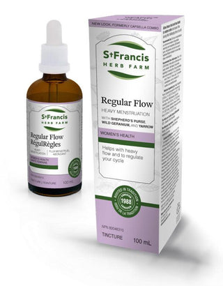 St. Francis Herb Farm Regular Flow 100ml - CAFORIA.CA