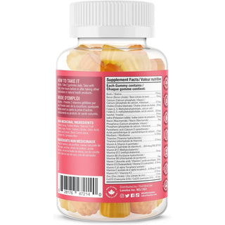 Suku Vitamins - The Complete Women's Multivitamins, Enriched with Vitamin K2, Vitamin A and More, Easy to Chew Sugar - and - Gluten - Free Gummy Vitamins, Non - GMO, 60 Counts - CAFORIA.CA