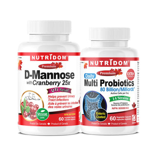 Women's Probiotics with D - Mannose - CAFORIA.CA