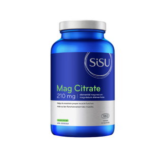 Sisu Mag Citrate 210 mg 180 Tablets