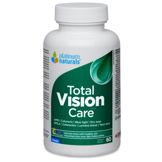 Platinum Naturals Total Vision Care 60 Softgels