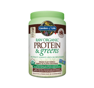 Garden of Life Raw Organic Protein & Greens Powder - Chocolate 610g