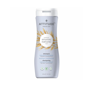 Attitude Sensitive Skin Extra Gentle & Volumizing Shampoo - Unscented with Oatmeal 473ml