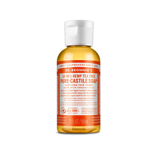 Dr. Bronner's Pure Castile Liquid Soap Tea tree 59ml