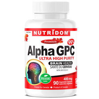 Nutridom Alpha GPC 400mg 90 Vcaps