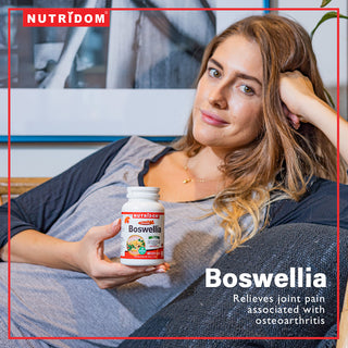 Nutridom Boswellia Serrata，40% 乳香酸，90 粒素食胶囊
