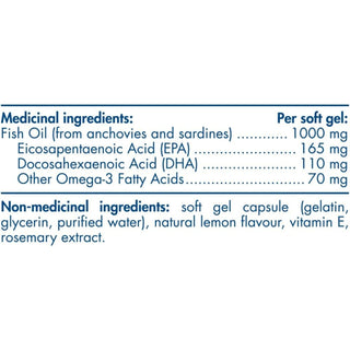 Nordic Naturals 오메가3 120 소프트 젤(레몬)