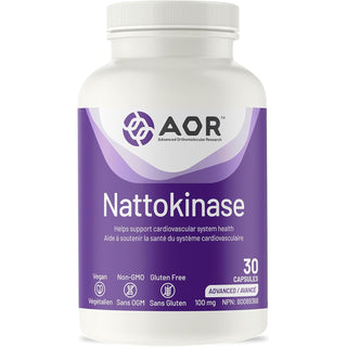 AOR 나토키나제 100mg 60 캡슐 (혈관, 콜레스테롤)