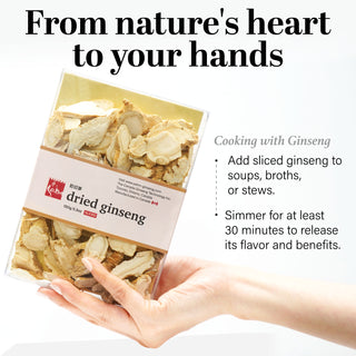 Sahm Canadian Dried Ginseng Sliced 150 g