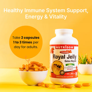 Nutridom Royal Jelly 1000mg, 300 Softgels