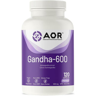 AOR Gandha-600 600mg 120 Capsules