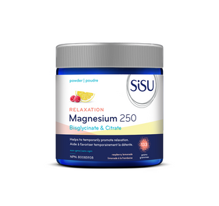 Sisu Magnesium 250 mg Relaxation - Raspberry Lemon 133g