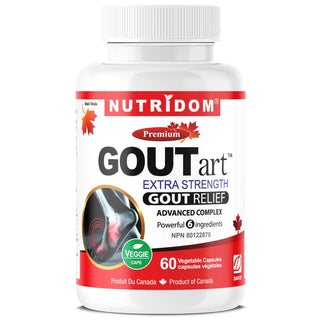 Nutridom GOUTart Extra Strength 679mg 60Vcaps