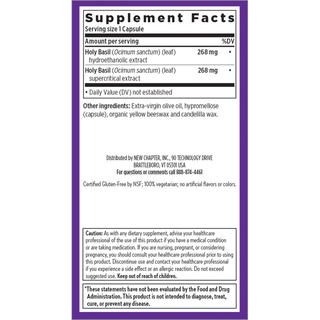 뉴 챕터 홀리 바질 포스™ 60캡슐