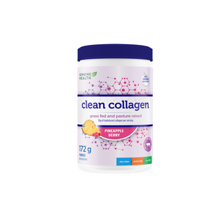 Genuine Health Clean Collagen Bovine Collagen - Pineapple Berry 172g