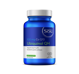 Sisu Ubiquinol QH 100 mg 60 Softgels