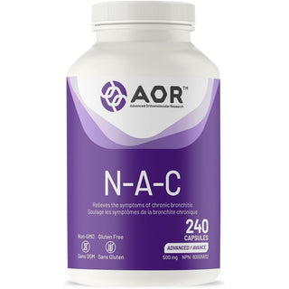 AOR NAC（N-乙酰-L-半胱氨酸）500毫克 240粒胶囊