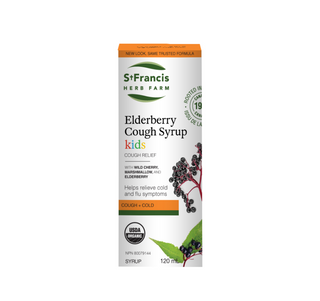 St. Francis Herb Farm Elderberry Cough Syrup for Kids 120ml