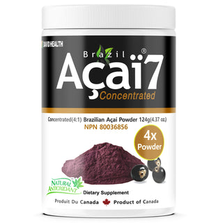 Brazil Acai 7, Acai Berry Concentrate 4x, Powder, 4.37 oz (124 g)