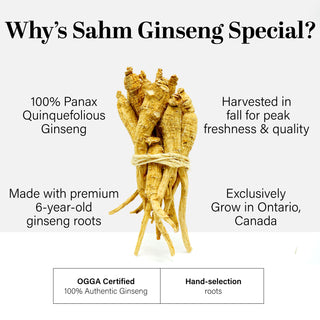 Sahm Canadian Dried Ginseng Sliced 150 g