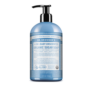 Dr. Bronner's Organic Sugar Soaps Baby unscented 355ml